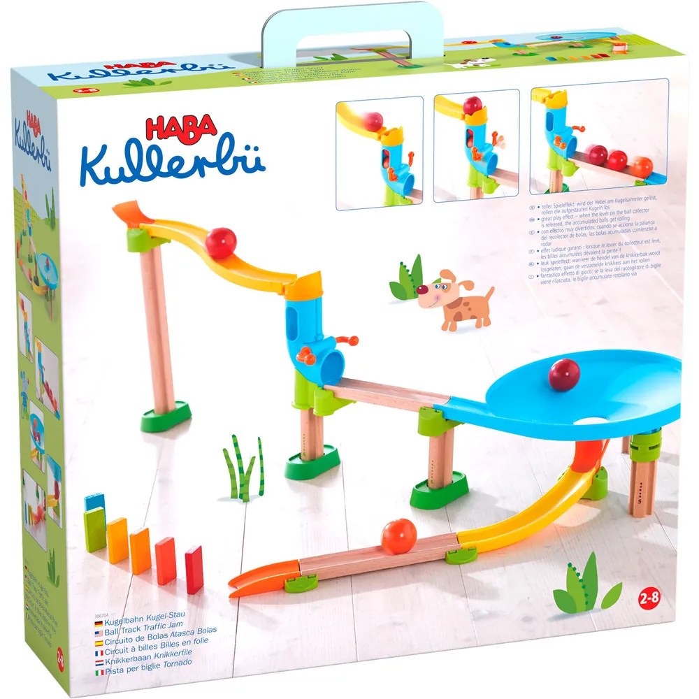 Pista per biglie Kullerbü – Tornado - 33 pz