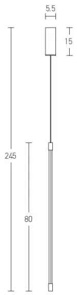 Zambelis 20122 - Lampadario LED a sospensione con filo LED/12W/230V oro
