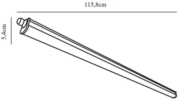 Nordlux - Apparecchio LED tecnico WESTPORT LED/39W/230V 4000K IP65