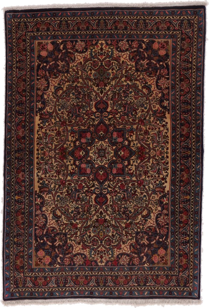 Bidjar Tappeto 160 x 110 (Iran) Annodato A Mano