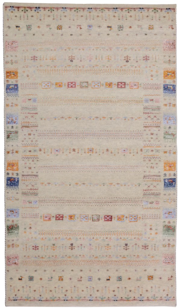 Rizbaft Tappeto 160x90 (Indian) Annodato A Mano