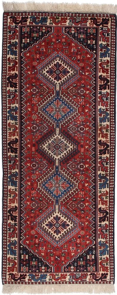 Yalameh Tappeto persiano 80x200 (Iran) Annodato A Mano