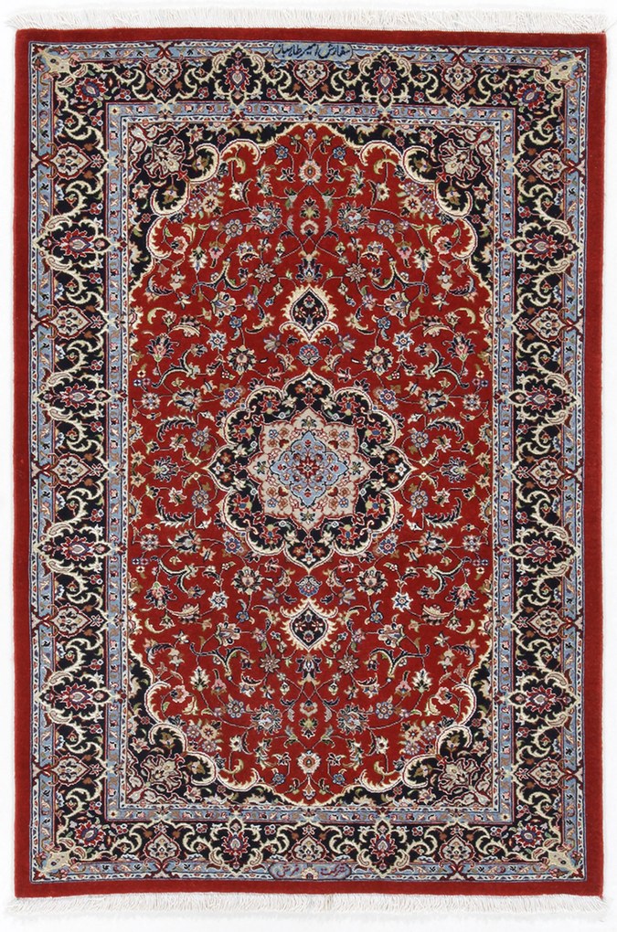 Isfahan Tappeto persiano 120x80 (Iran) Annodato A Mano