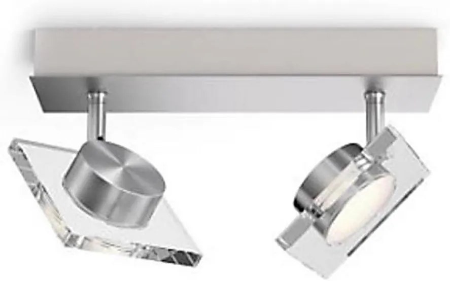 Philips 50482/17/PO - Faretto a LED GOLYGON 2xLED/4,5W/230V