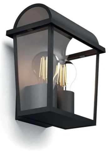 Philips 17235/30/PN - Applique da esterno 2xE27/42W/230V IP44