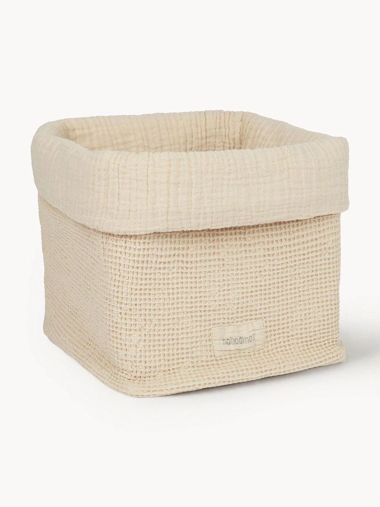 Cestino portaoggetti per bambini in cotone organico Wabi Sabi