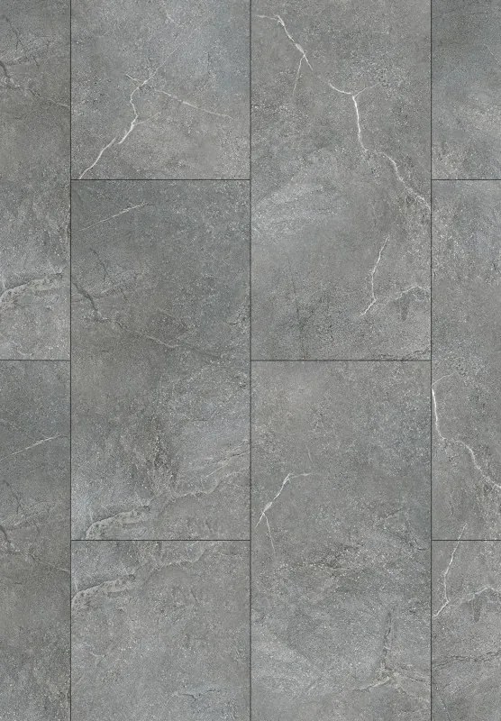 Mexen Silver Waves pannelli in vinile 610 x 305 mm SPC 6,5 mm, supporto IXPE 1,5 mm, 4 V-Fuga, Pietra