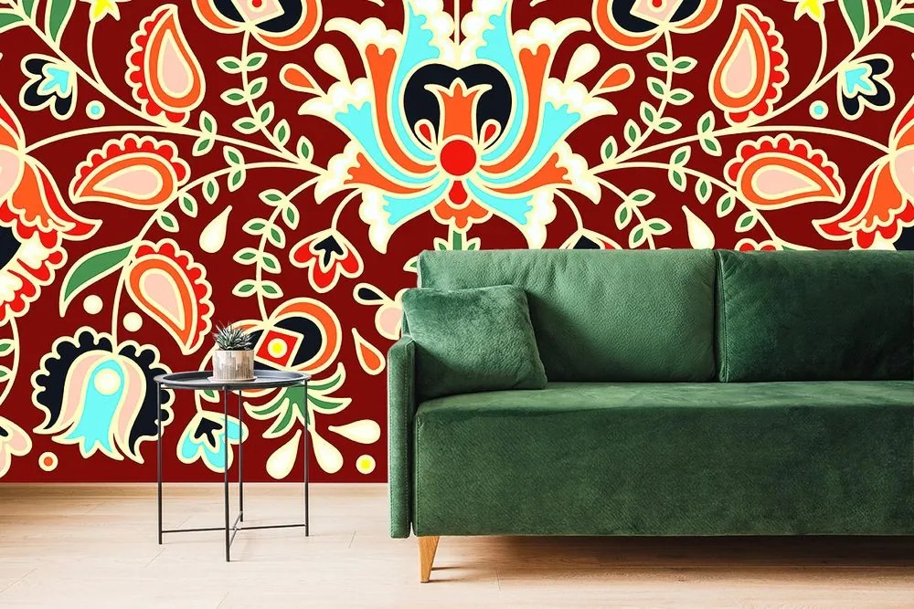 Carta da parati – Ornamento popolare