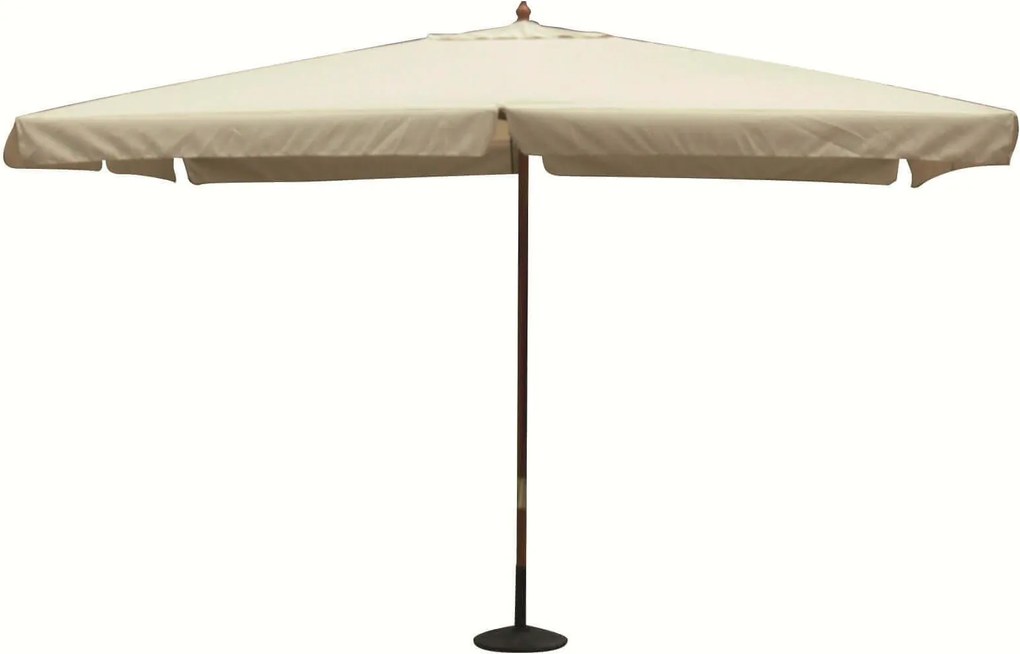 DOMINUS - ombrellone da giardino palo centrale in legno 2 x 3 m