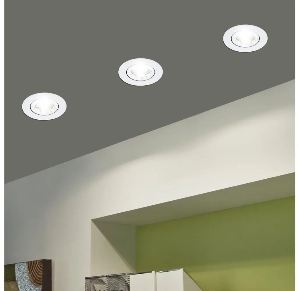 Eglo 33391 - SET 3xLED Lampada dimmerabile SALICETO 3xLED/6W/230V bianco