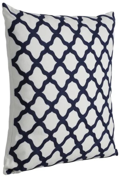 Eglo 420016 - Cuscino decorativo CHEVERY 45x45 cm bianco/blu