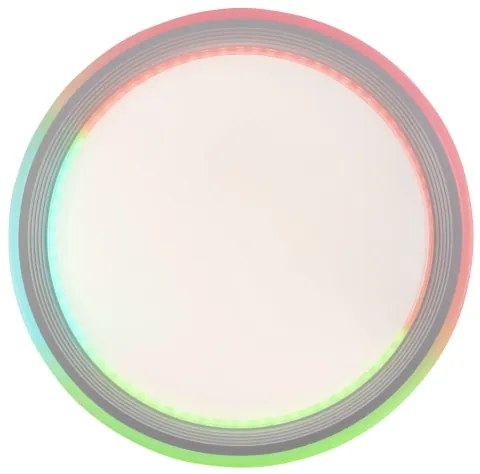 Leuchten Direkt 15154-16 - Plafoniera LED RGB dimmerabile EDGING LED/39W/230V