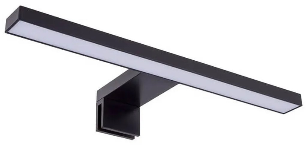 Lampada LED da specchio Nera 45W  IP44 - Doppia Installazione Colore Bianco Caldo 3.000K
