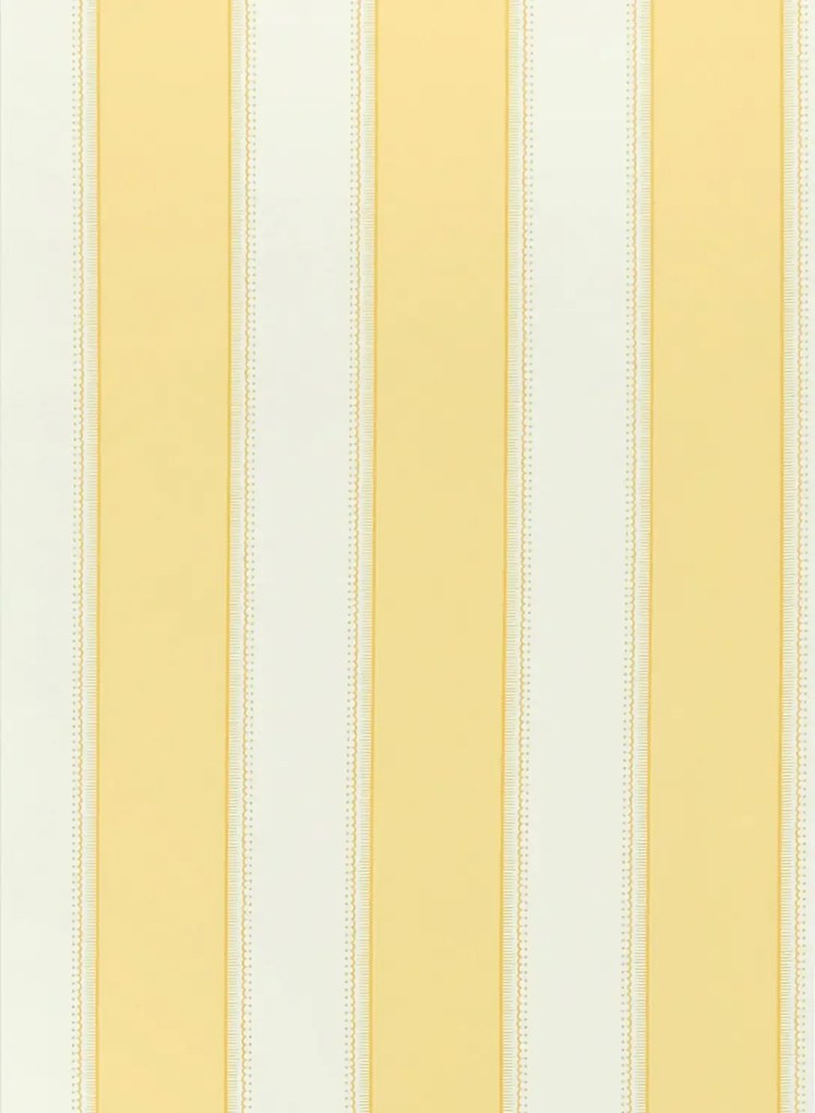Nina Campbell Carta da parati Sackville Stripe - Yellow