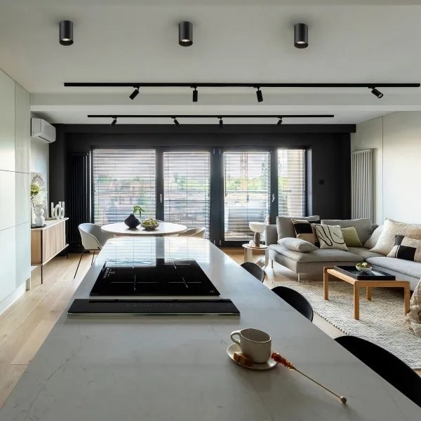 Zuma Line 92680-N - Faretto LED RGBW dimmerabile TUBA 1xGU10/6W/230V nero + telecomando