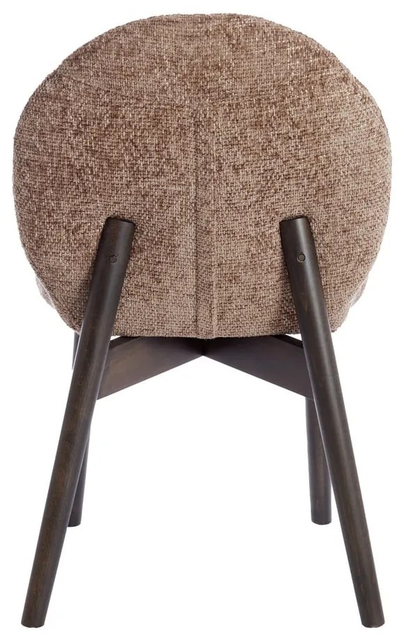 Set di sedie da pranzo marrone in imbottito 2 pz Sinosa – Light &amp; Living