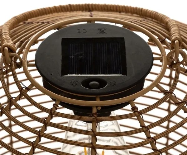 Atmosphera - Lampada solare LED CUBA LED/1,2V IP44 rattan
