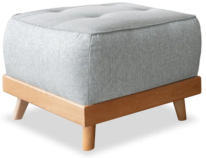 Poggiapiedi grigio chiaro Dazzling Daisy - Miuform