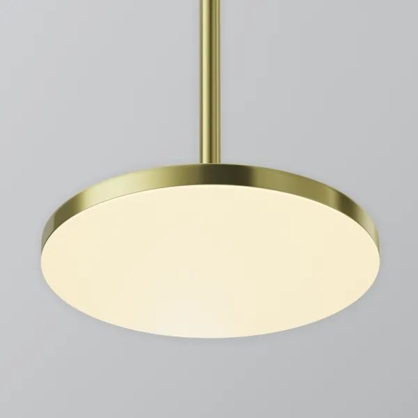 Maytoni P076PL-L12W3K-BS - Lampadario LED a sospensione con filo PLATO LED/12W/230V 3000K oro