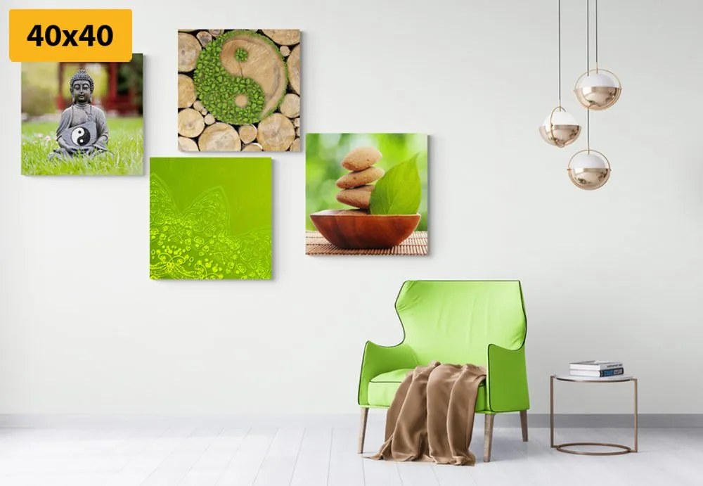 Set di quadri – Armonia piacevole Feng Shui
