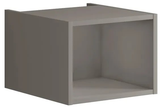 Pensile bagno Brera laccato opaco grigio londra P 45.3 x L 39.9 x H 30 cm