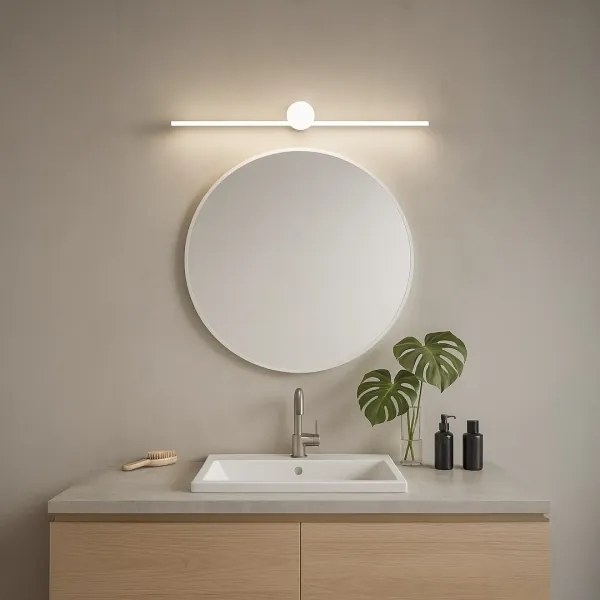 Illuminazione LED per specchio da bagno ARTIST LED/9W/230V 60 cm IP44 bianco
