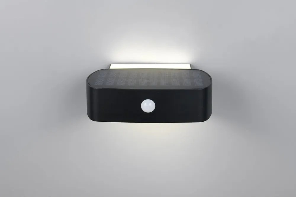 Illuminazione esterna LED con alimentazione a pannelli solari con sensore di movimento da parete (altezza totale 6 cm) Bilbao – Reality