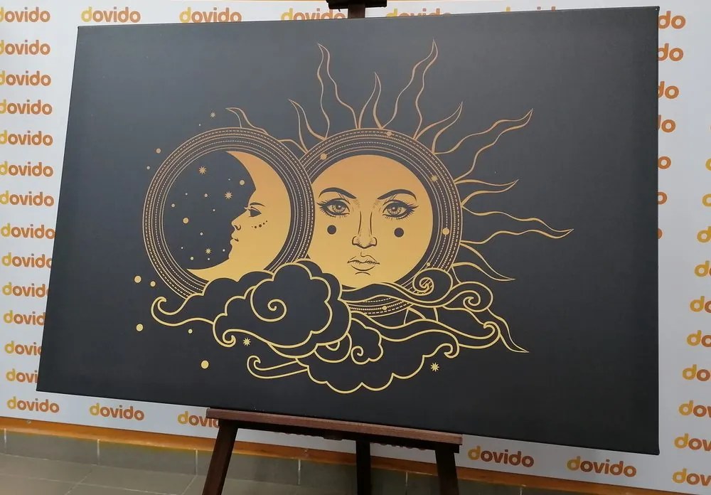 Stampa su tela – Armonia tra sole e luna