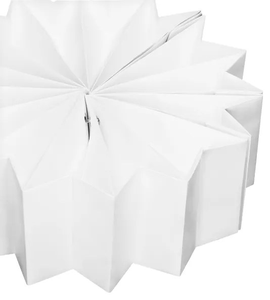 Brilagi - Decorazione natalizia a LED, fiocco di neve 30 cm, alimentazione 2x AA