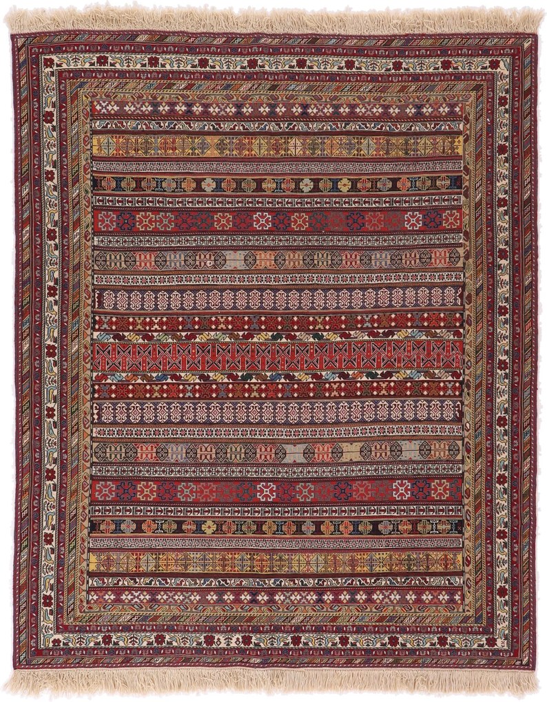 Kilim Tappeto persiano 170x210 (Iran) Tessuto A Mano