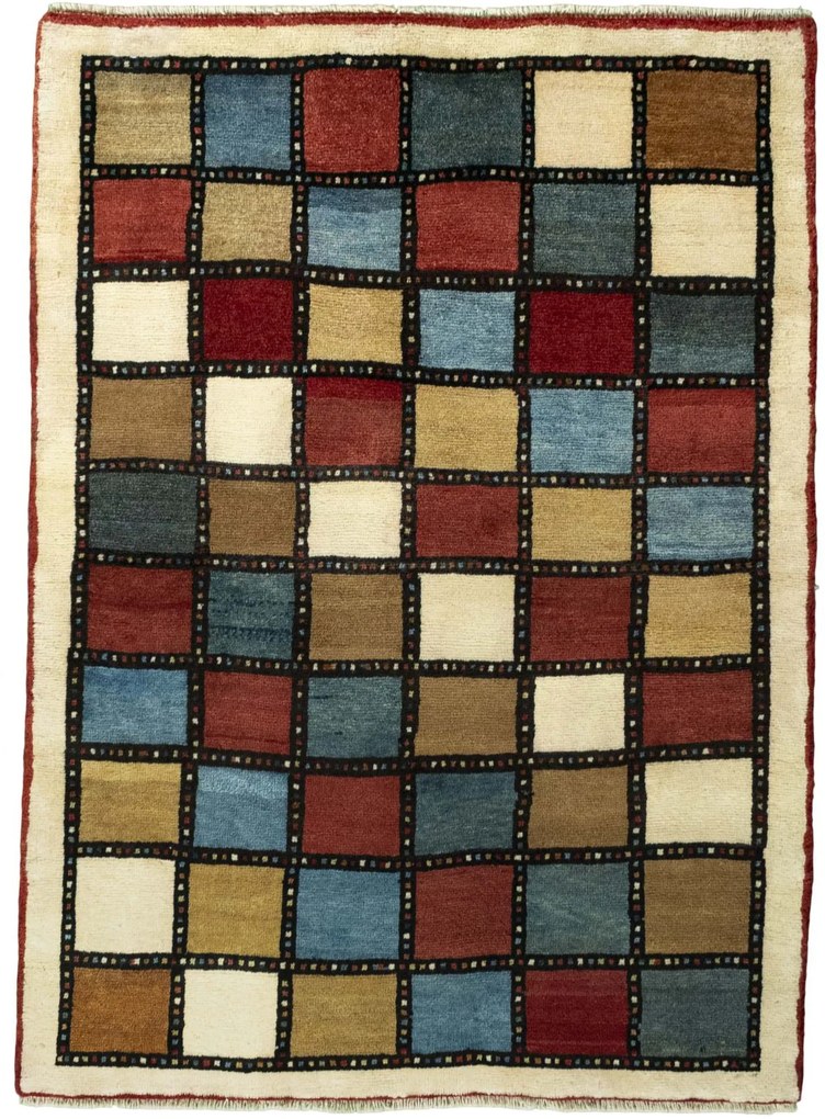 Gabbeh Tappeto persiano 140x100 (Iran) Annodato A Mano