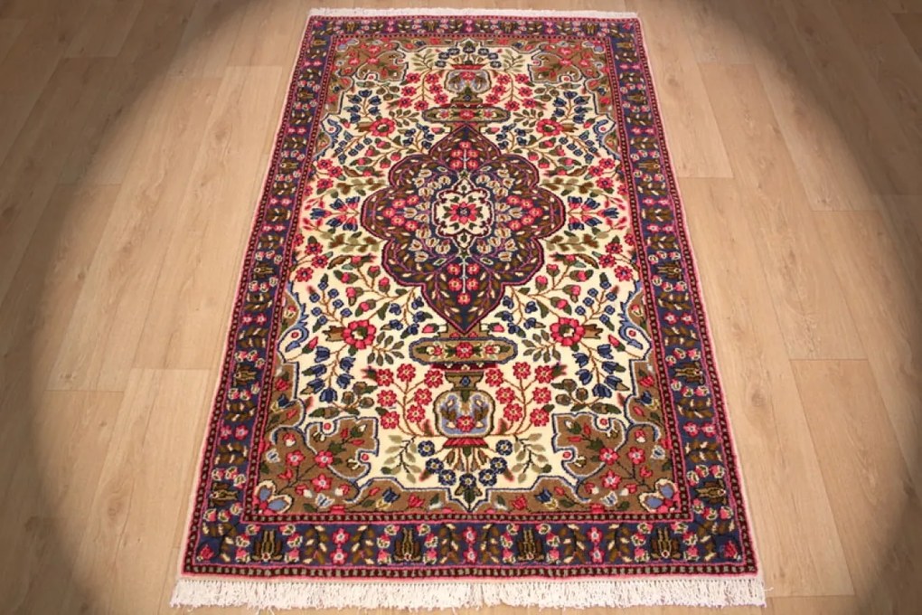 Kerman Tappeto 200 x 150 (Iran) Annodato A Mano