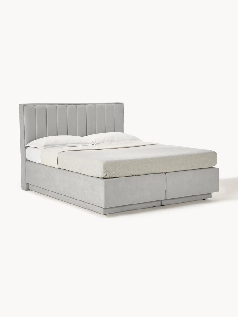 Letto boxspring con contenitore Livia