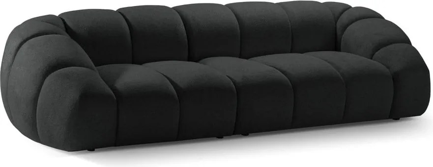 Divano nero 294 cm Diana – Micadoni