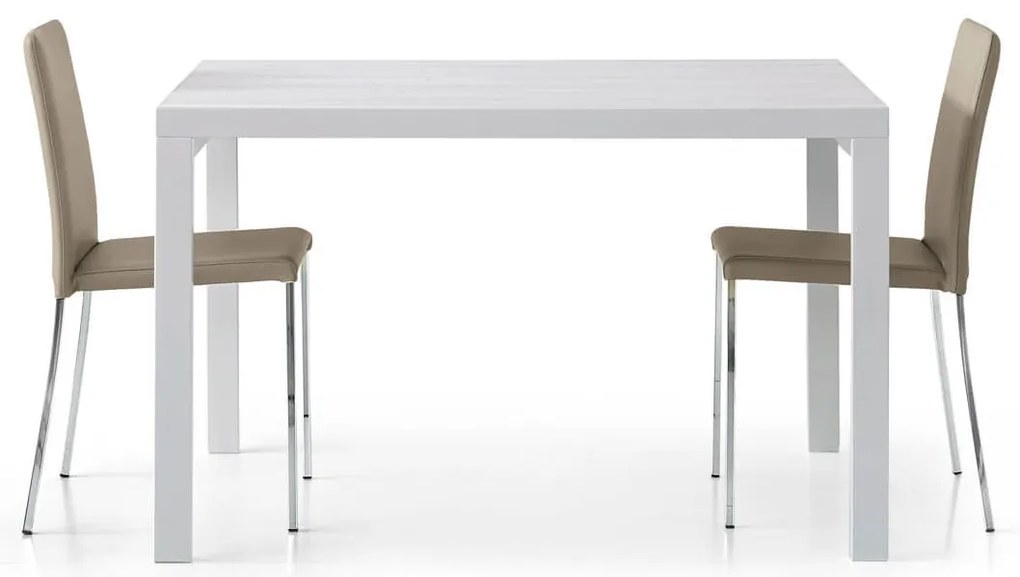 MAXIMILLIAN - tavolo da pranzo moderno allungabile a libro frassinato