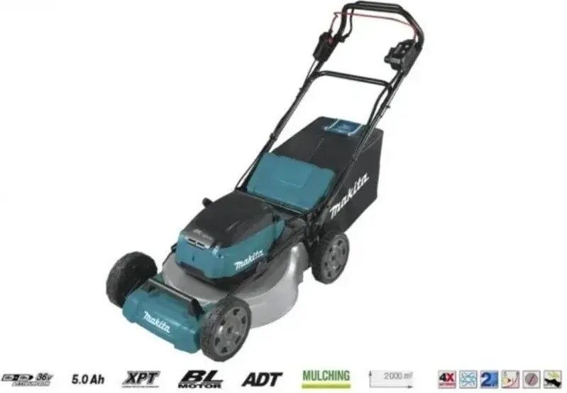 DLM532Z Tagliaerba semovente mulching Brushless 36v senza batterie - Makita