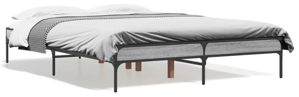 Giroletto Grigio Sonoma 120x190 Cm İn Legno Multistrato Metallo /