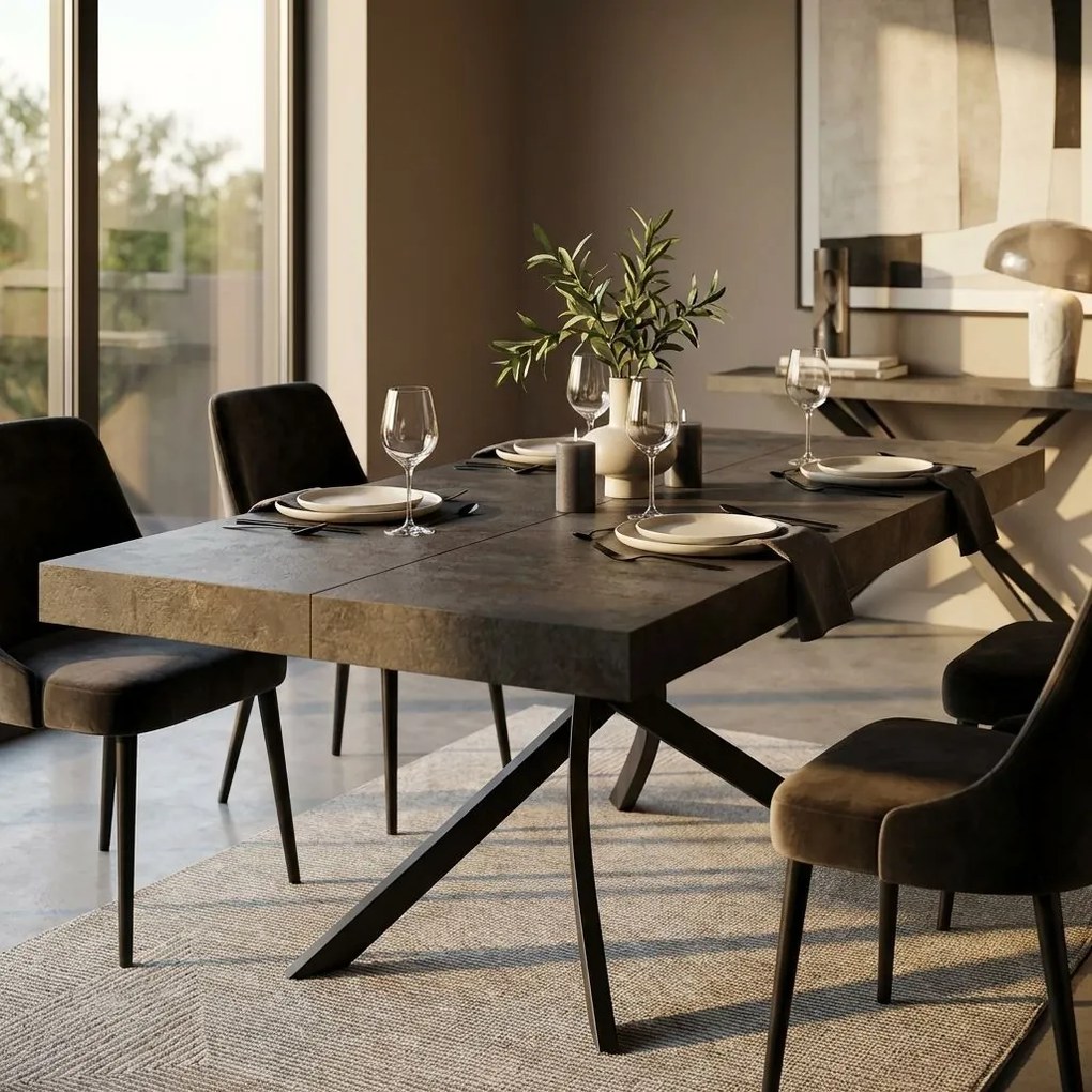 HELIOS - tavolo da pranzo allungabile