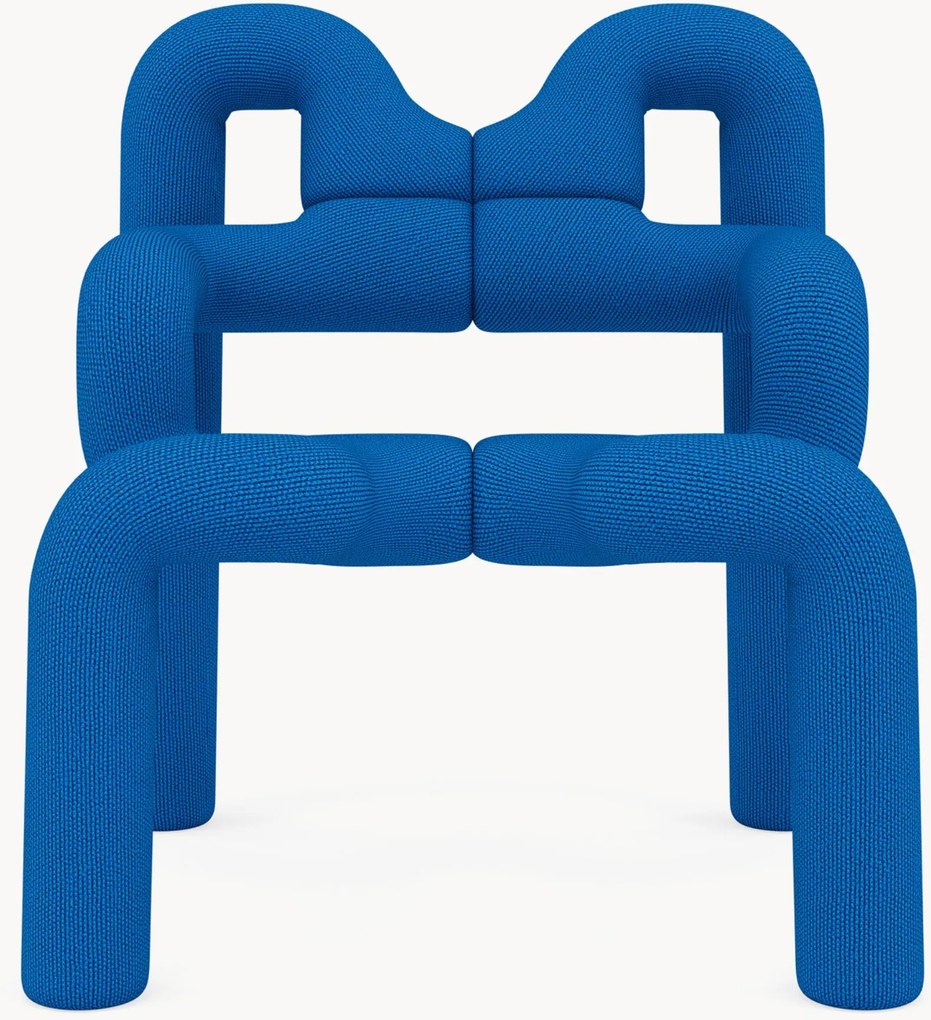 Poltrona in lana a maglia Ekstrem