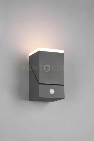 Avon applique led  7w 800lm, 3000k da esterno antracite orientabile...