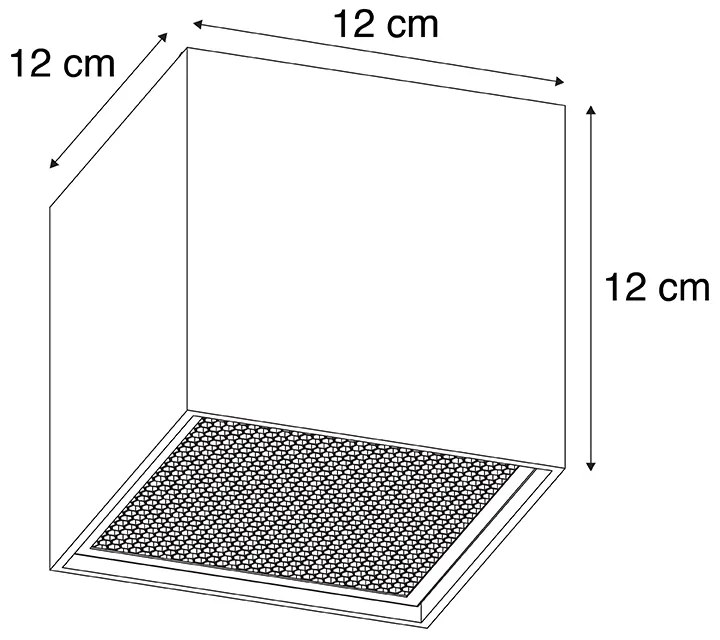 Faretto di design bianco - Box Honey