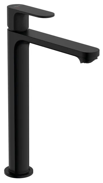 Rubinetto per lavabo Rebris S nero verniciato opaco HANSGROHE H 33.3 cm