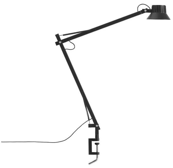 Muuto - Dedicate Lampada da Tavolo w/Clamp L2 Black Muuto