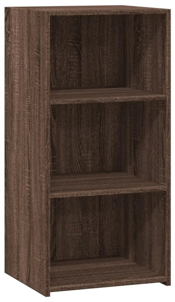 Credenza rovere marrone 45x41x93 cm in legno multistrato