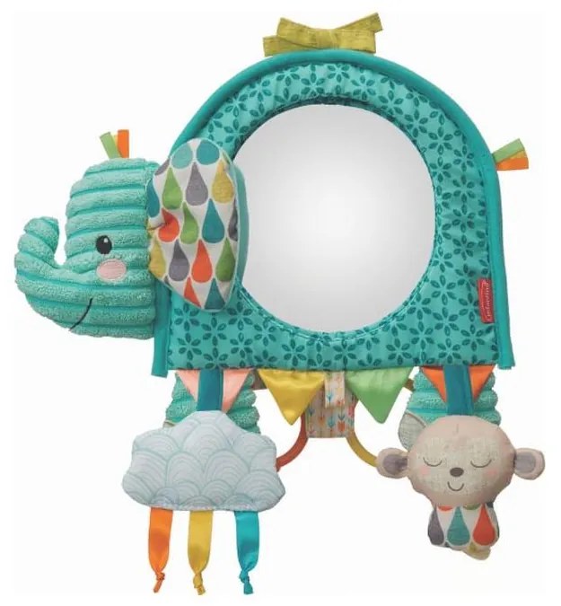 Infantino - Gioco da appendere con attività ed elefante a specchio