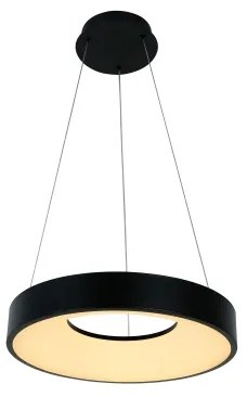 Brilagi - Lampadario LED dimmerabile a cavo FALCON II LED/67W/230V Ø 40 cm nero + telecomando