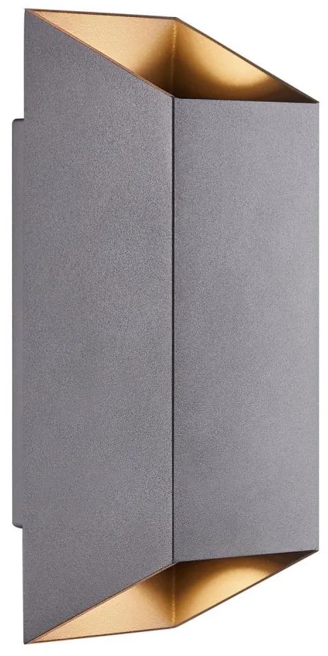 Nordlux - Applique da esterno NICO 2xGU10/35W/230V IP54 antracite