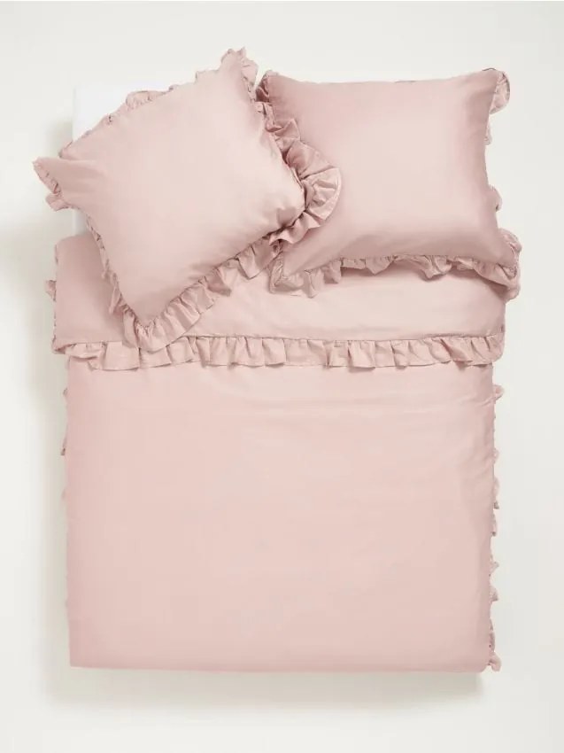 Sinsay - Set di biancheria da letto - rosa pastello