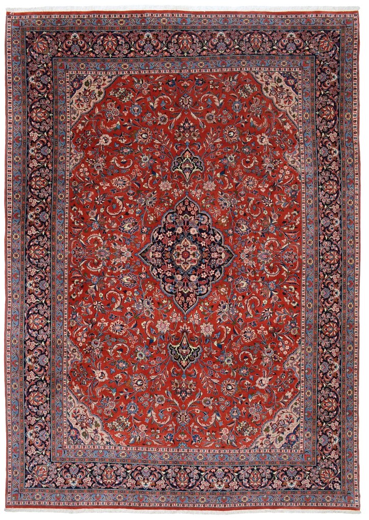 Sarouk Tappeto persiano 250x360 Rosso (Iran) Annodato A Mano
