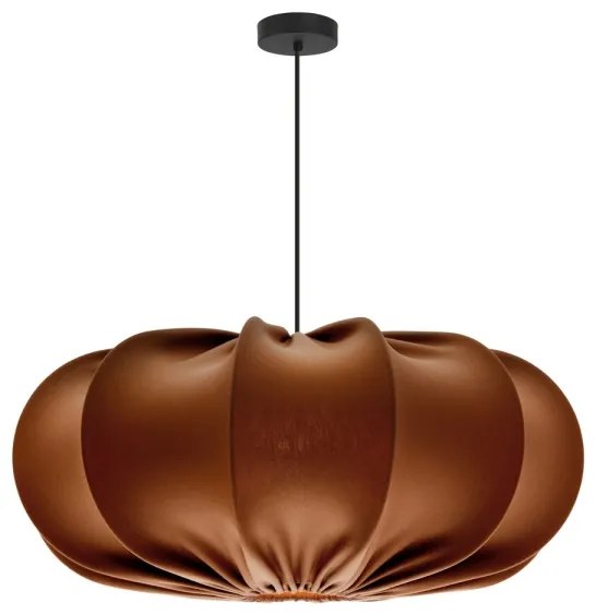 Lampadario a cavo CAFEE 1xE27/40W/230V Ø 52 cm marrone